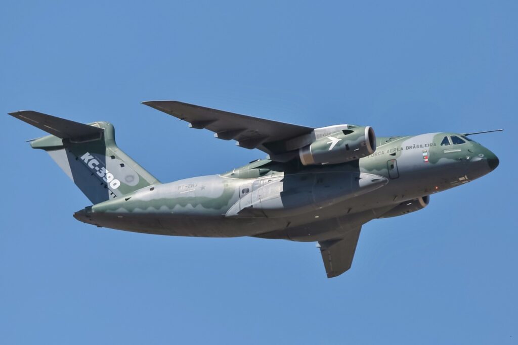 Suécia escolheu o C-390 da Embraer