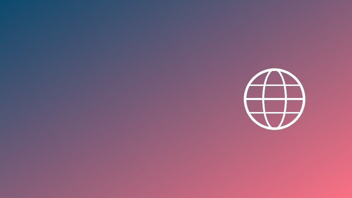 Ícone de globo representando renda fixa para quem mora fora do Brasil