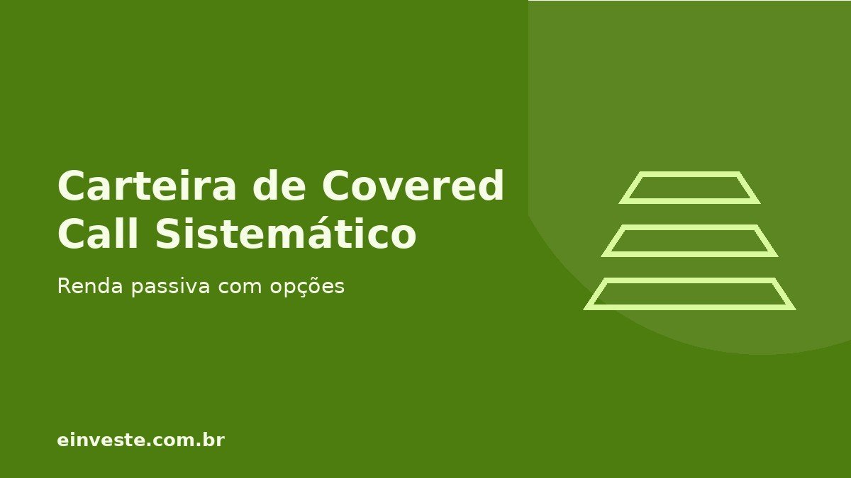 Ilustração de carteira de covered call sistemático - ícone de camadas empilhadas
