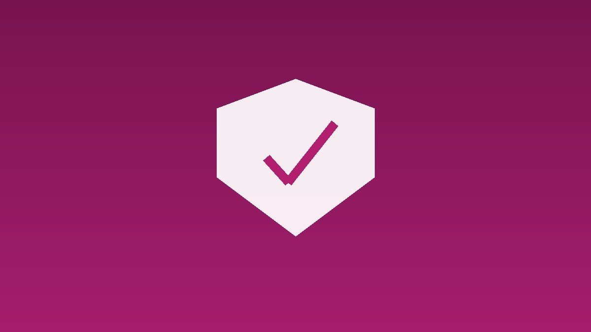 Ícone de escudo com marca de verificação branco sobre fundo rosa-magenta representando a garantia do FGC em CDB, LCI e LCA